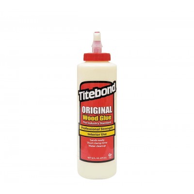 Столярний ПВА клей для дерева Titebond Original Wood Glue D2, медово-кремовий, 473 мл (5064) (5064)