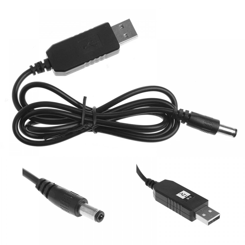 Кабель питания USB to DC-5-12 5V-12V XoKo (XK-DC512)