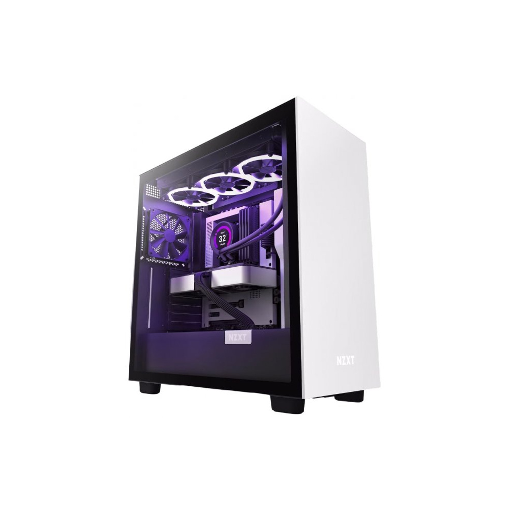 Корпус NZXT H7 White/Black (CM-H71BG-01) без БЖ