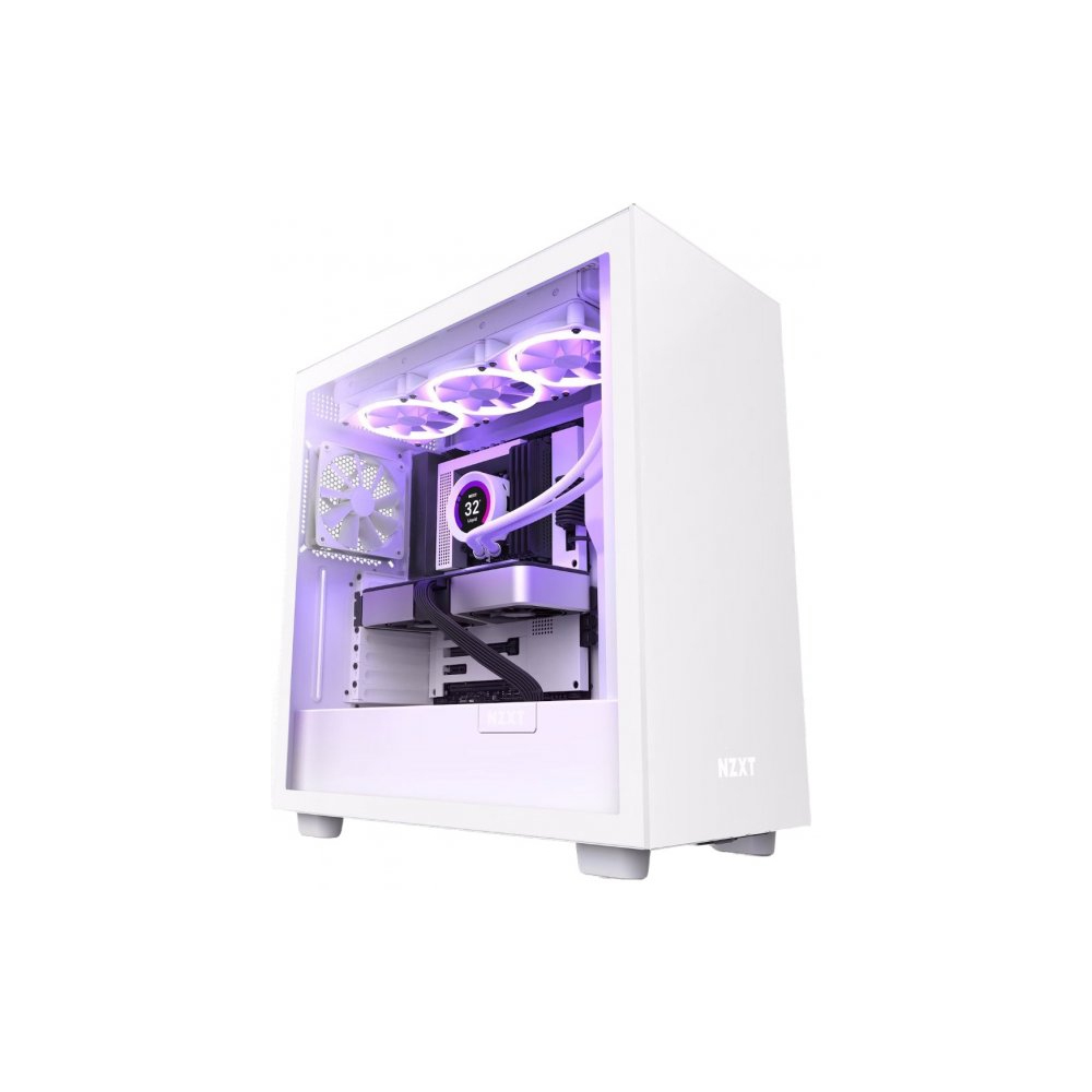 Корпус NZXT H7 White (CM-H71BW-01) без БЖ