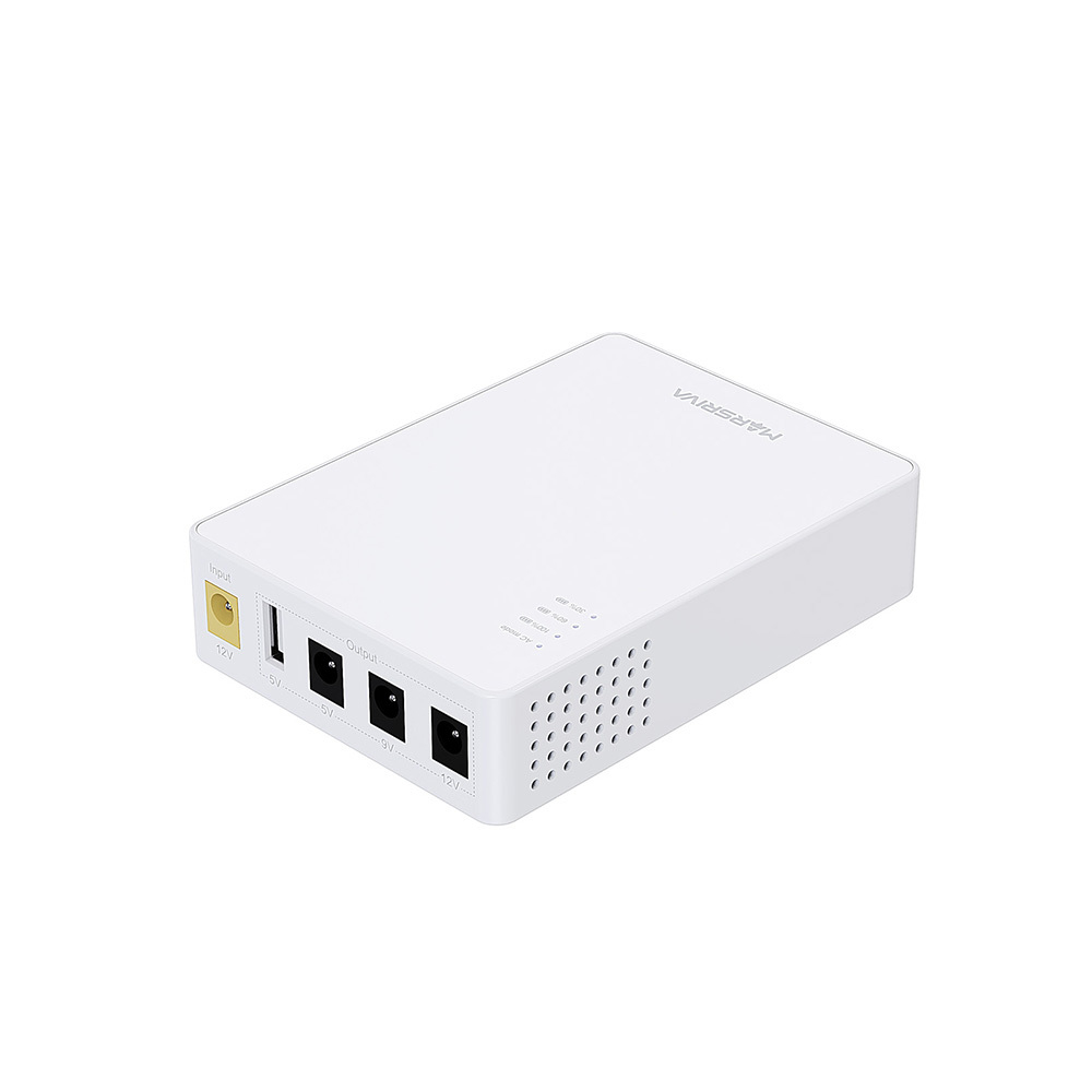 ИБП для роутера, ONU, MARSRIVA Smart Mini DC UPS KP3 Pro 10000mAh