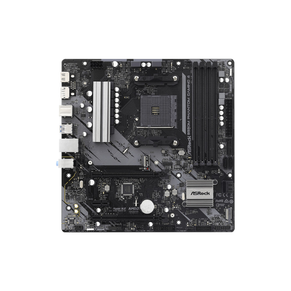 Материнська плата ASRock B550M Phantom Gaming 4 Socket AM4