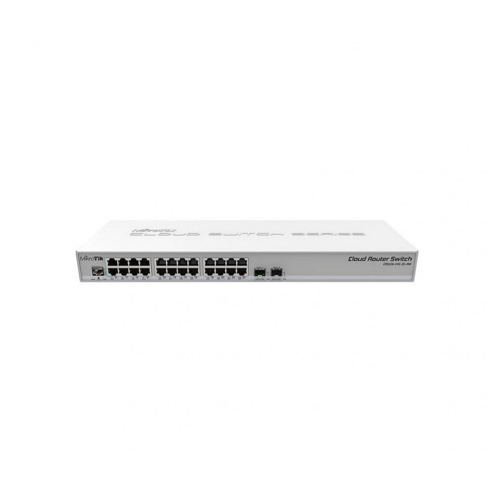 Комутатор MikroTik CRS326-24G-2S+IN