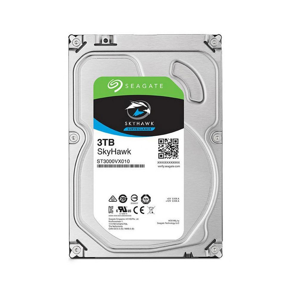 Накопитель HDD SATA 3.0TB Seagate SkyHawk Surveillance 256MB (ST3000VX009)