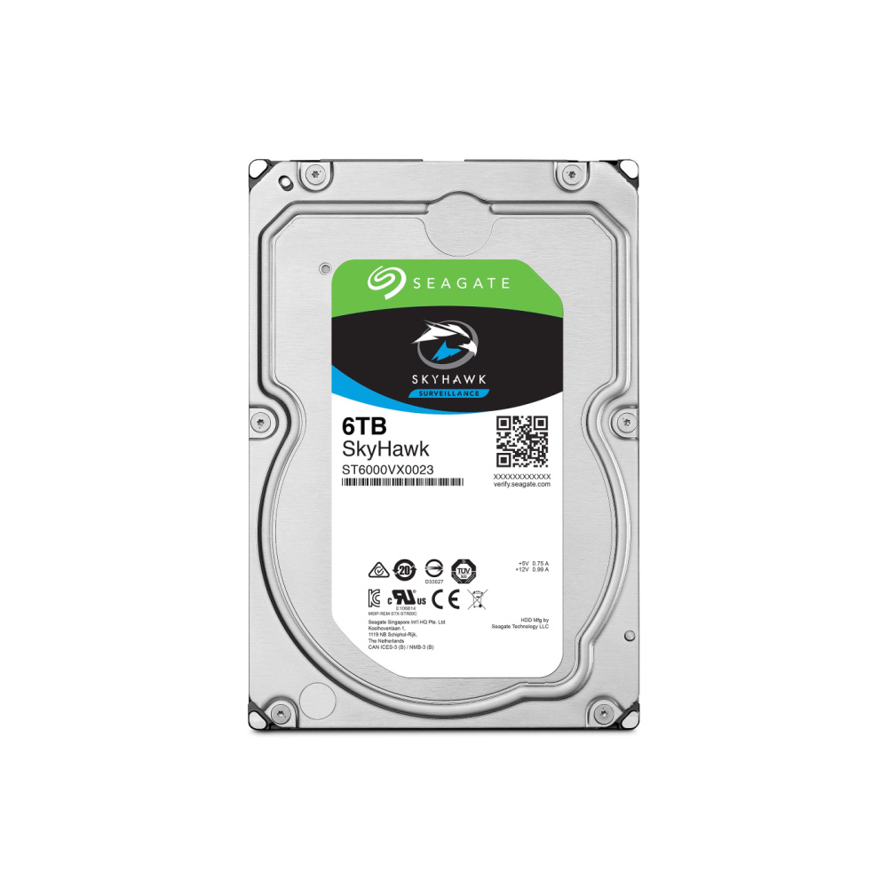 Жесткий диск Seagate SkyHawk Surveillance 6TB 256MB 7200rpm ST6000VX0023 3.5 SATAIII