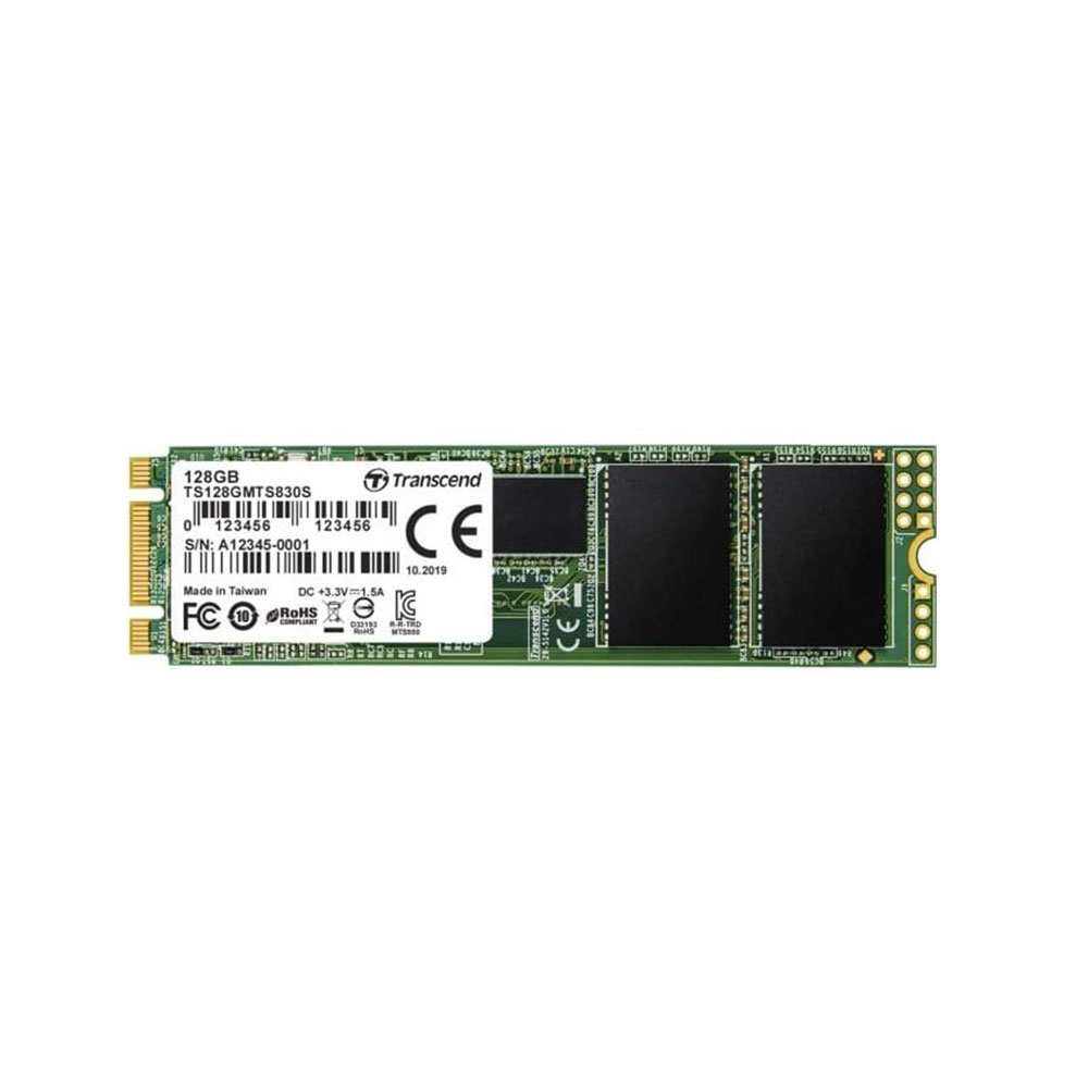 Накопичувач SSD 128GB Transcend 830S M.2 2280 SATAIII 3D TLC (TS128GMTS830S)