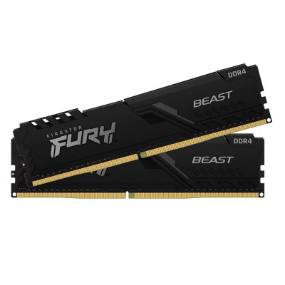 Модуль памяти DDR4 2x16GB/3200 Kingston Fury Beast Black (KF432C16BB1K2/32)