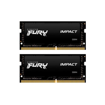 Модуль пам`ятi SO-DIMM 2x8GB/3200 DDR4 Kingston Fury Impact (KF432S20IBK2/16)