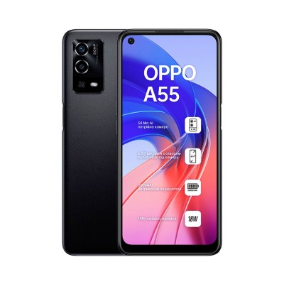 Смартфон Oppo A55 4/64GB Dual Sim Starry Black