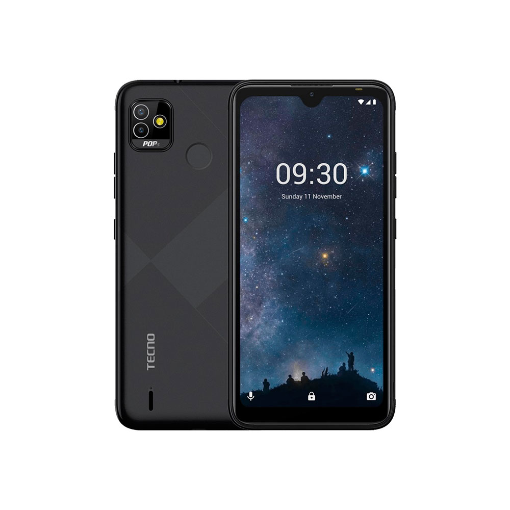 Смартфон Tecno Pop 5 (BD2d) 2/32GB Dual Sim Obsidian Black (4895180775116)