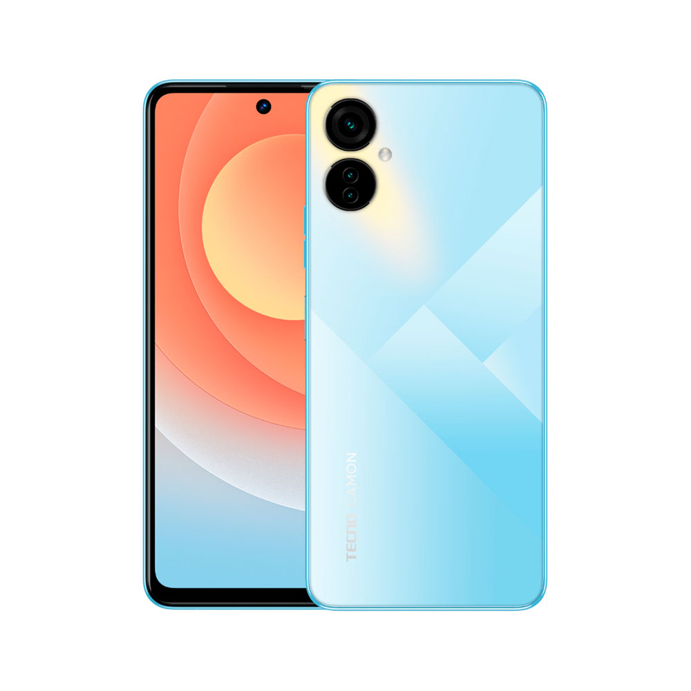 Смартфон Tecno Camon 19 Neo (CH6i) 6/128GB Dual Sim Ice Mirror Blue (4895180783968)