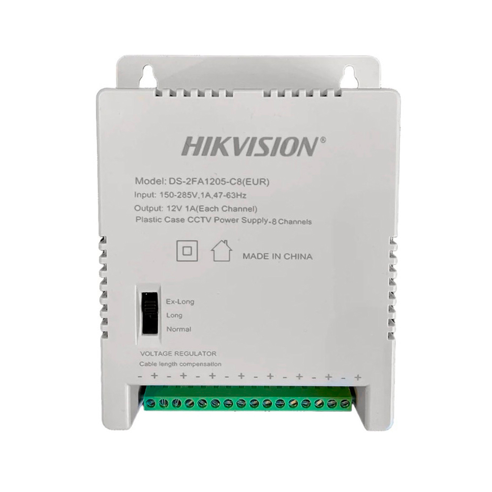 Многоканальный импульсный источник питания Hikvision DS-2FA1205-C8(EUR)