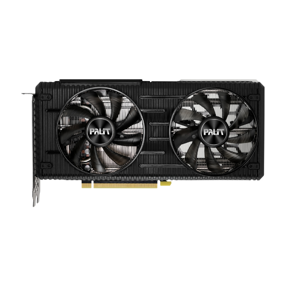 Видеокарта GF RTX 3060 Ti 8GB GDDR6 Dual OC V1 Palit (NE6306TS19P2-190AD) (LHR)