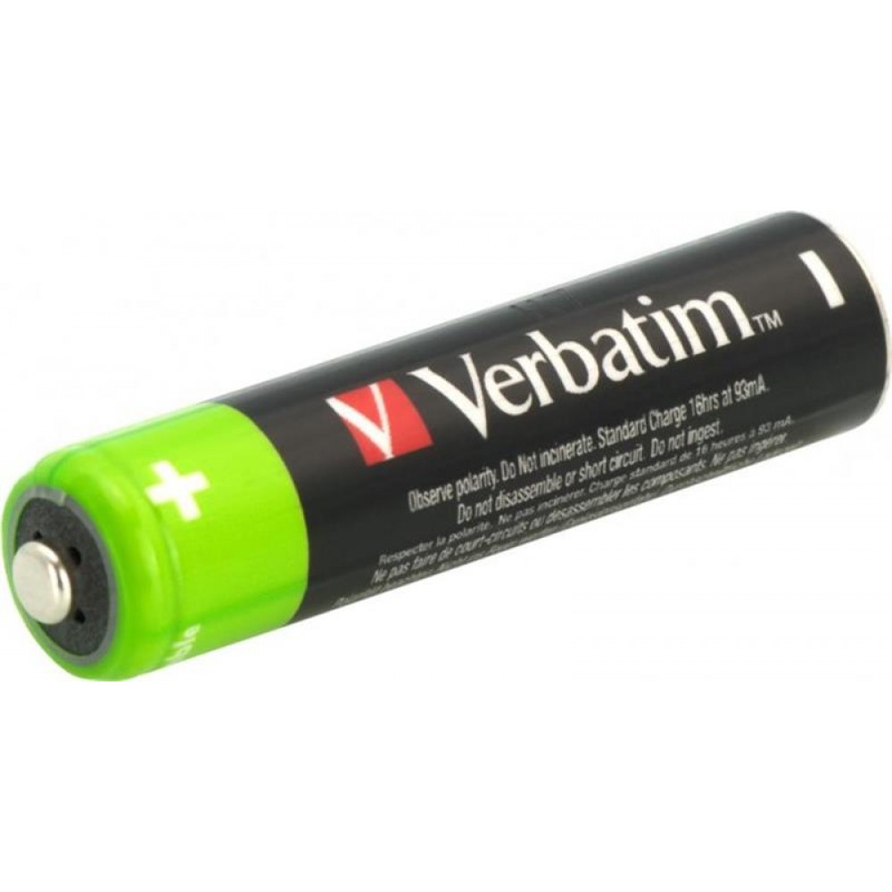 Аккумуляторы Verbatim AAA/HR03 NI-MH 950 mAh BL 4шт