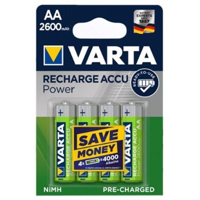 Акумулятор Varta Rechargeable Accu Endless AA/HR06 Ni-MH 2600 mAh BL 4шт