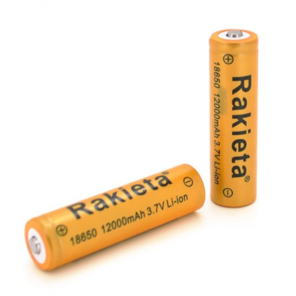 Аккумулятор PowerMaster Rakieta 18650 Li-Ion 1200 mAh BL 2 шт