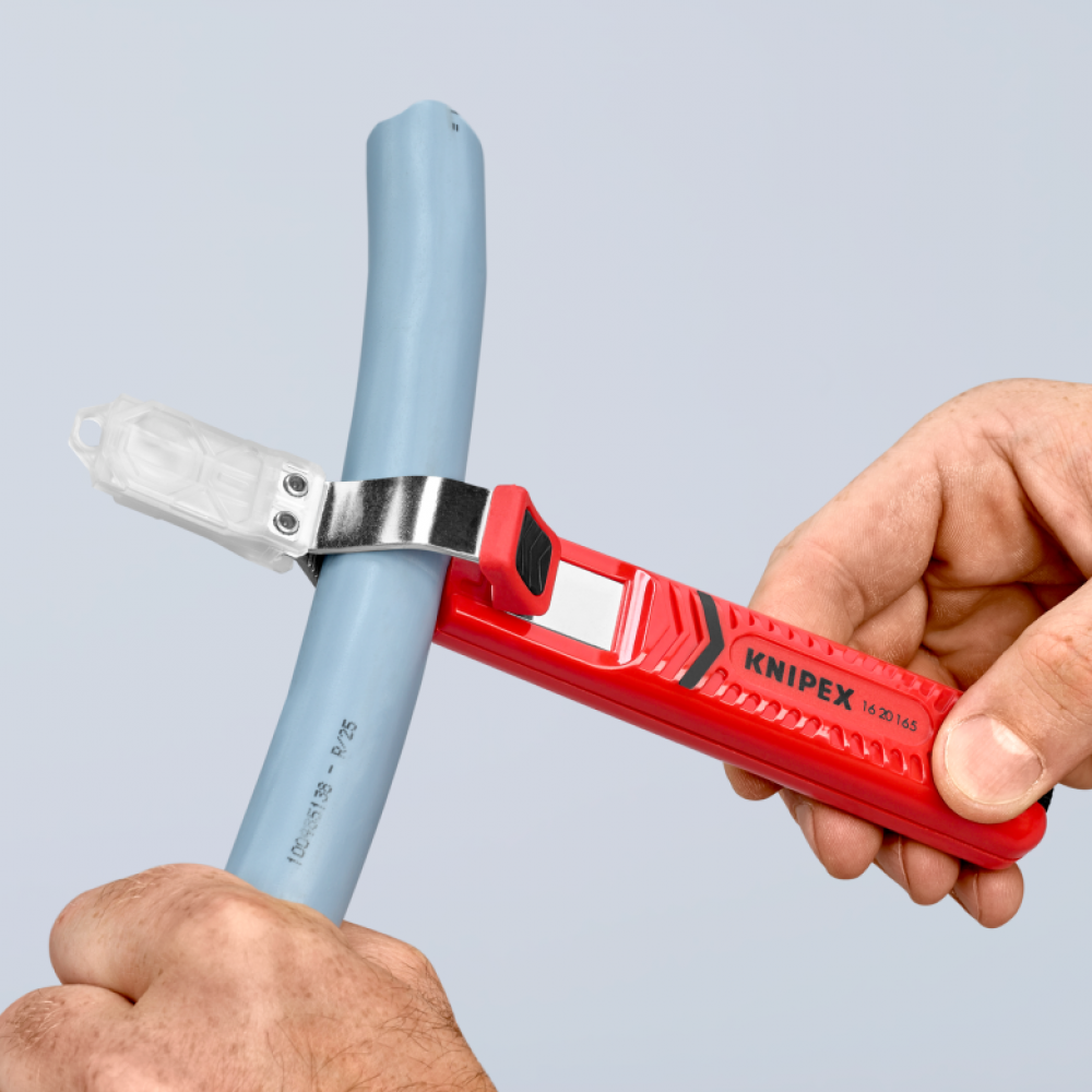 Нож для удаления оболочек Knipex, 165 мм (16 20 165 SB)