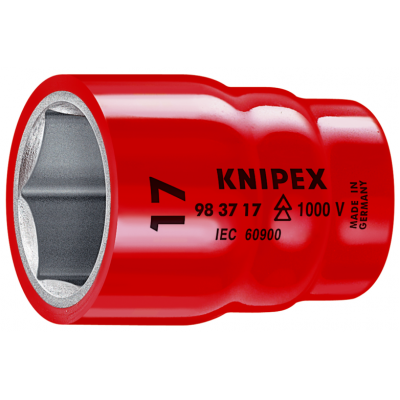 Насадка для торцевих ключів Knipex с внутренним квадратом 3/8” 12 мм (98 37 12)