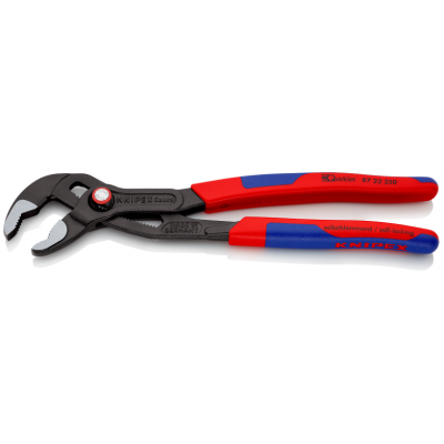 Переставные клещи Knipex Cobra QuickSet (с автопуском) сантехнические, 250 мм (87 22 250)