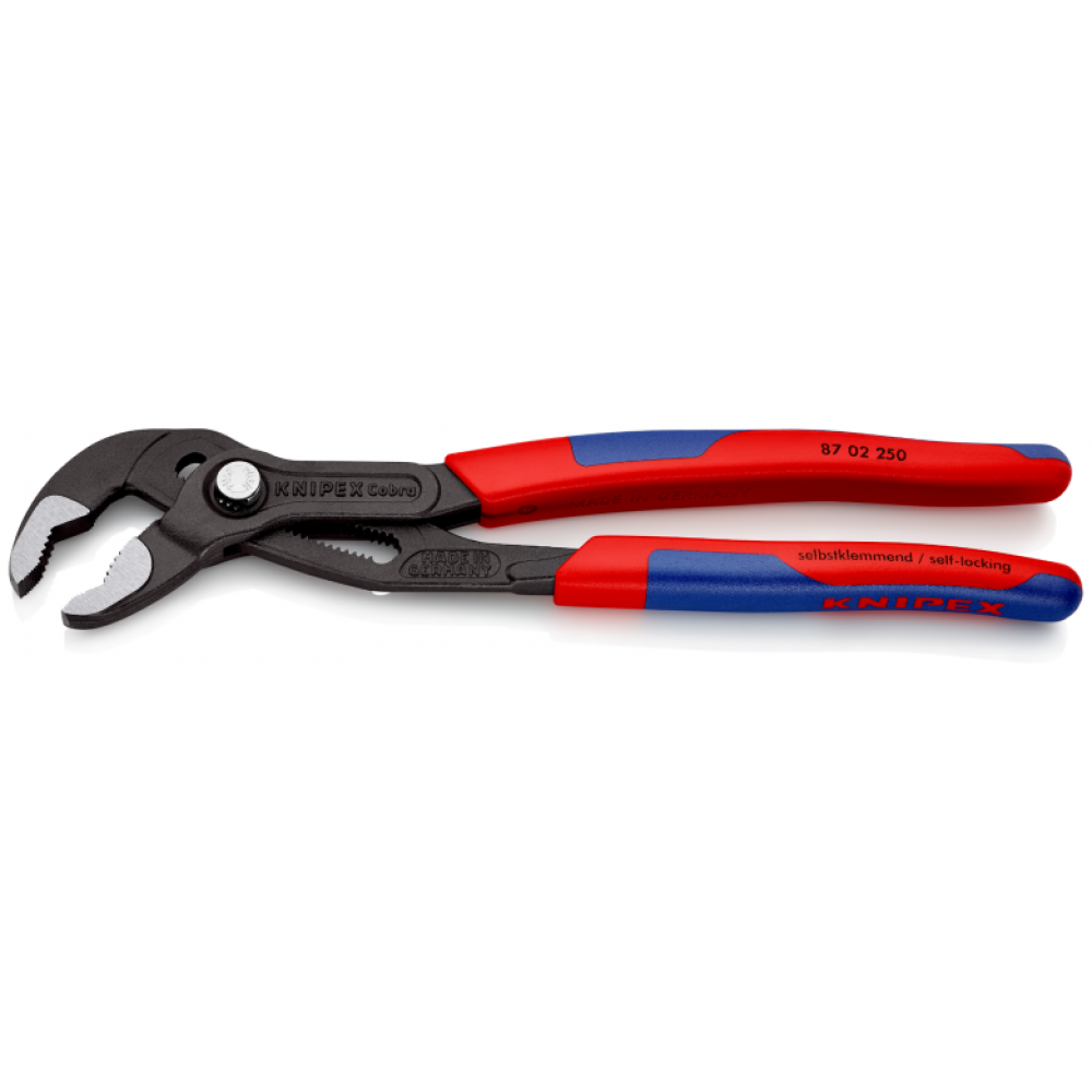 Переставные клещи Knipex Cobra Hightech сантехнические, 250 мм (87 02 250)