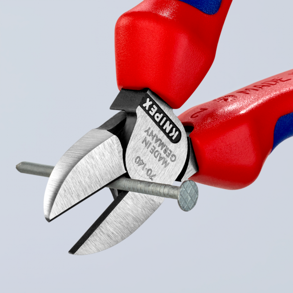 Кусачки боковые Knipex (фосфатированные), 140 мм (70 02 140)