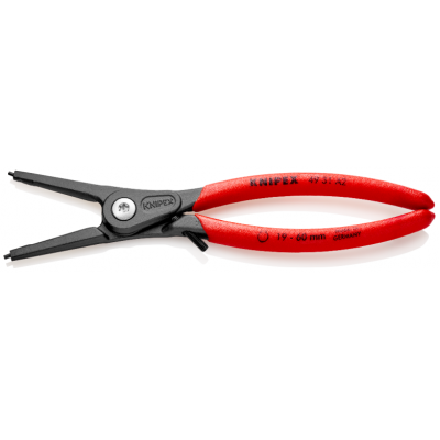 Щипцы Knipex прецизионные для стопорных колец, Ø 19 - 60 мм (49 31 A2)