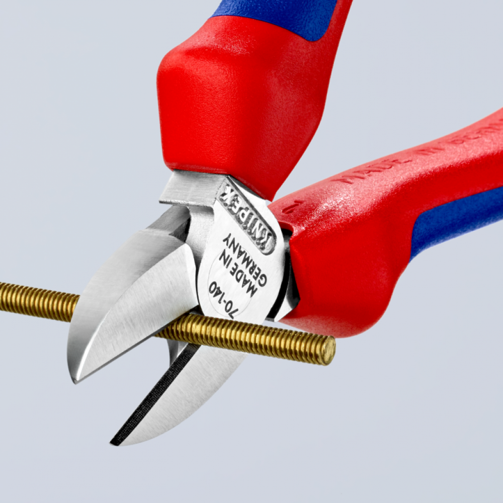 Кусачки боковые Knipex (хромированные), 140 мм (70 05 140)