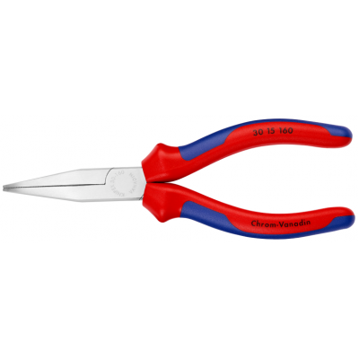 Длинногубцы Knipex хромированные, 160 мм (30 15 160)