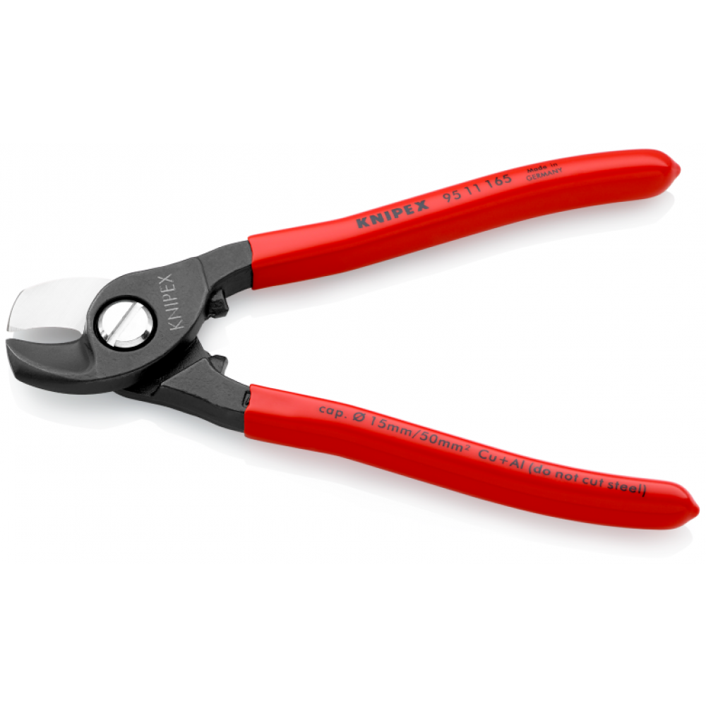 Ножницы для резки кабелей Knipex, 165 мм (95 11 165)