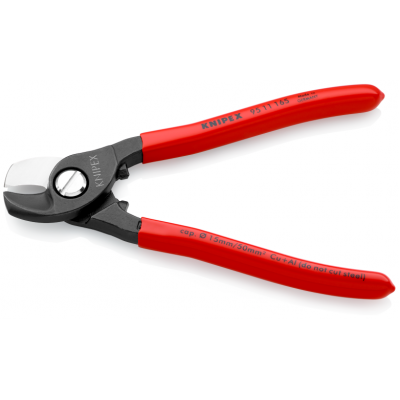 Ножницы для резки кабелей Knipex, 165 мм (95 11 165)