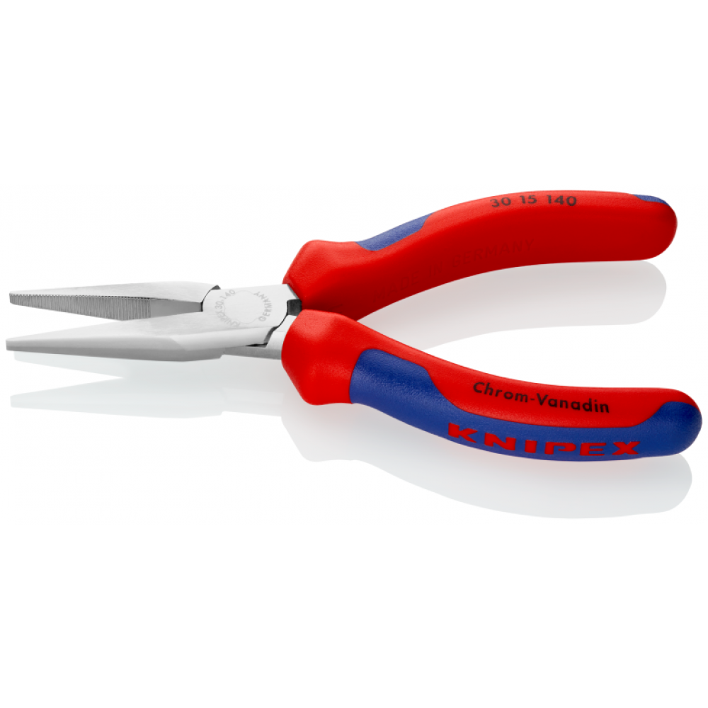 Длинногубцы Knipex хромированные, 140 мм (30 15 140)