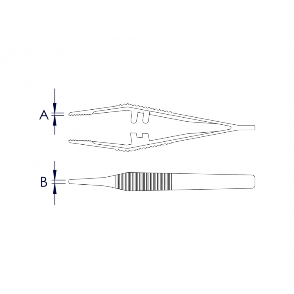 Пінцет Knipex пластмасовий, 130 мм (92 69 84)