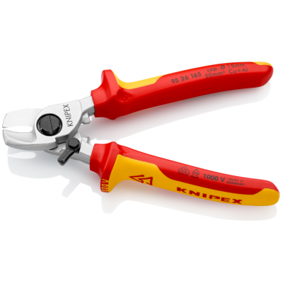 Ножницы для резки кабелей Knipex VDE, 165 мм (95 26 165)