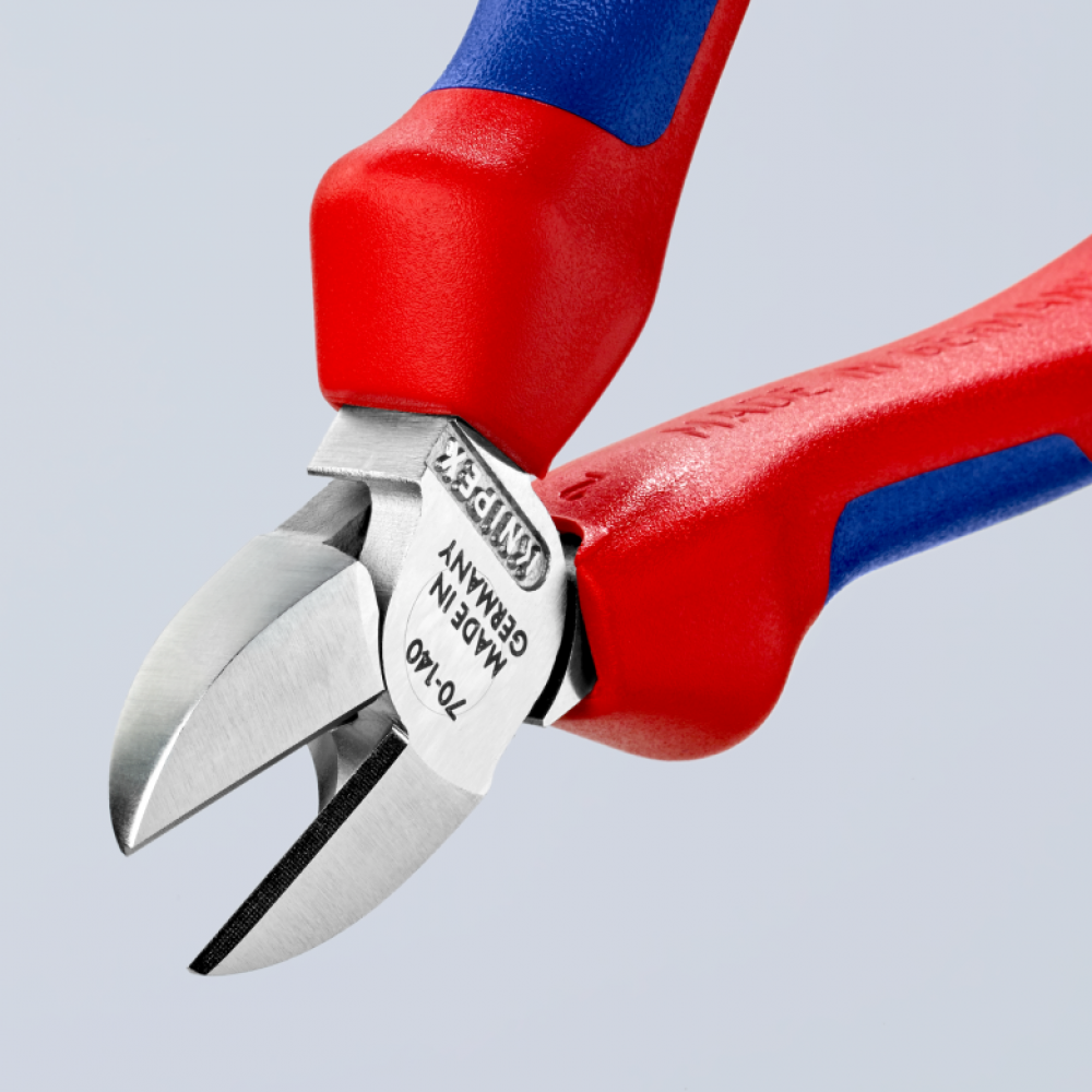 Кусачки боковые Knipex (хромированные), 140 мм (70 05 140)