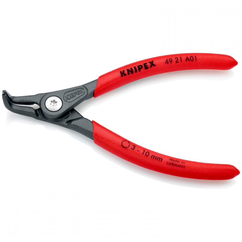 Щипцы Knipex для стопорных колец, Ø 3 - 10 мм (49 21 A01 SB)