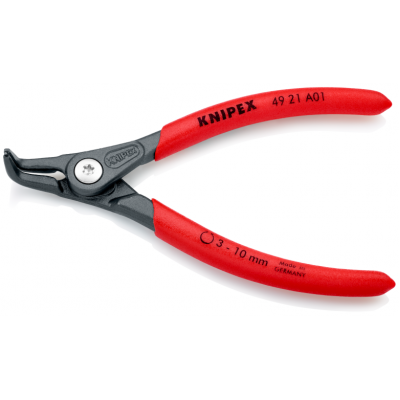 Щипцы Knipex для стопорных колец, Ø 3 - 10 мм (49 21 A01 SB)