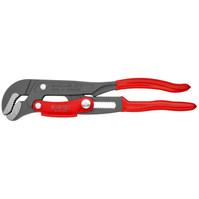 Клещи трубные Knipex с s-образным смыканием губок с быстрой регулировкой, 330 мм (83 61 010)