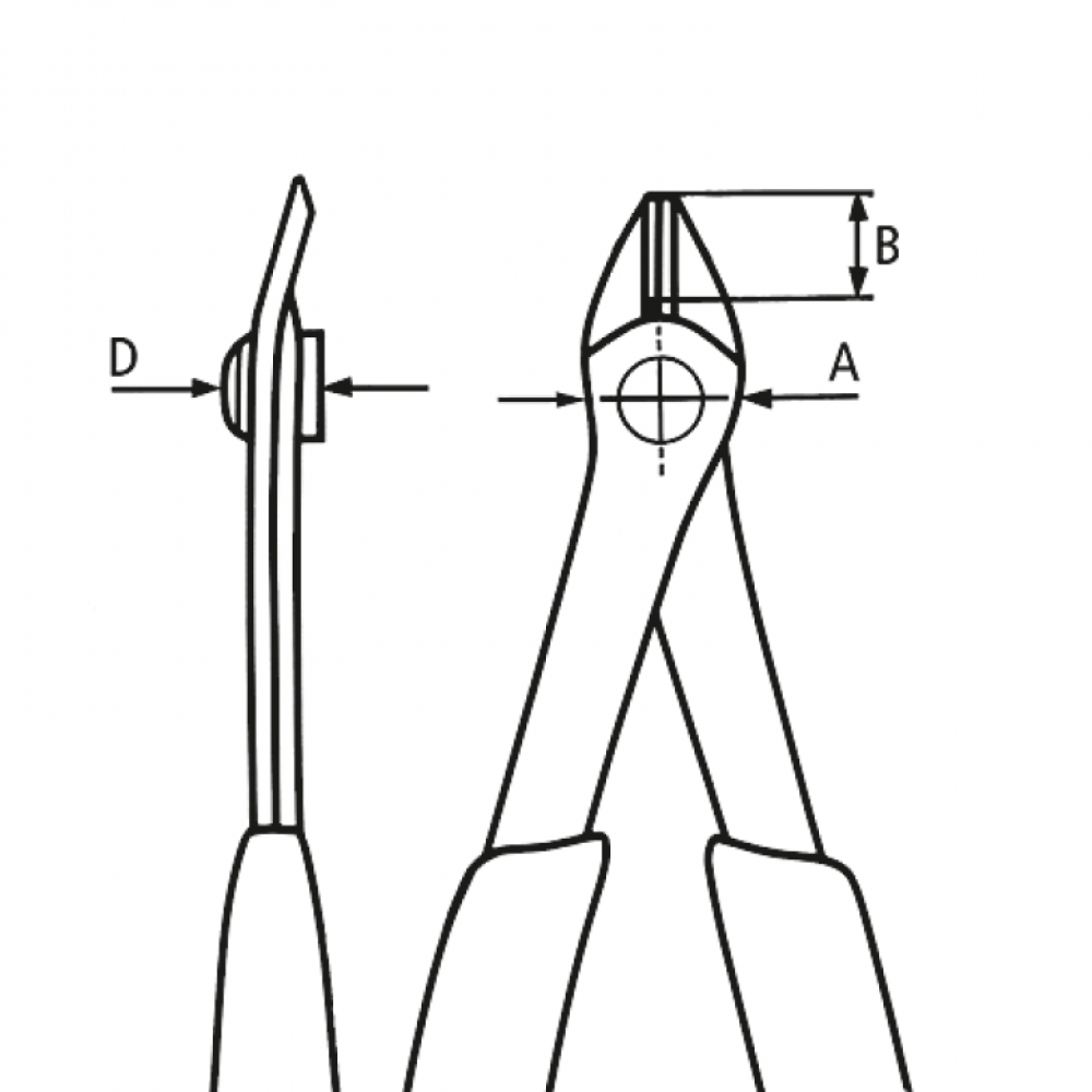 Кусачки Knipex ESD Electronic Super Knips®, 125 мм (78 03 125 ESD)