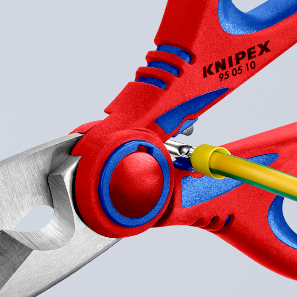 Ножницы Knipex для резки кабеля (95 05 10 SB)