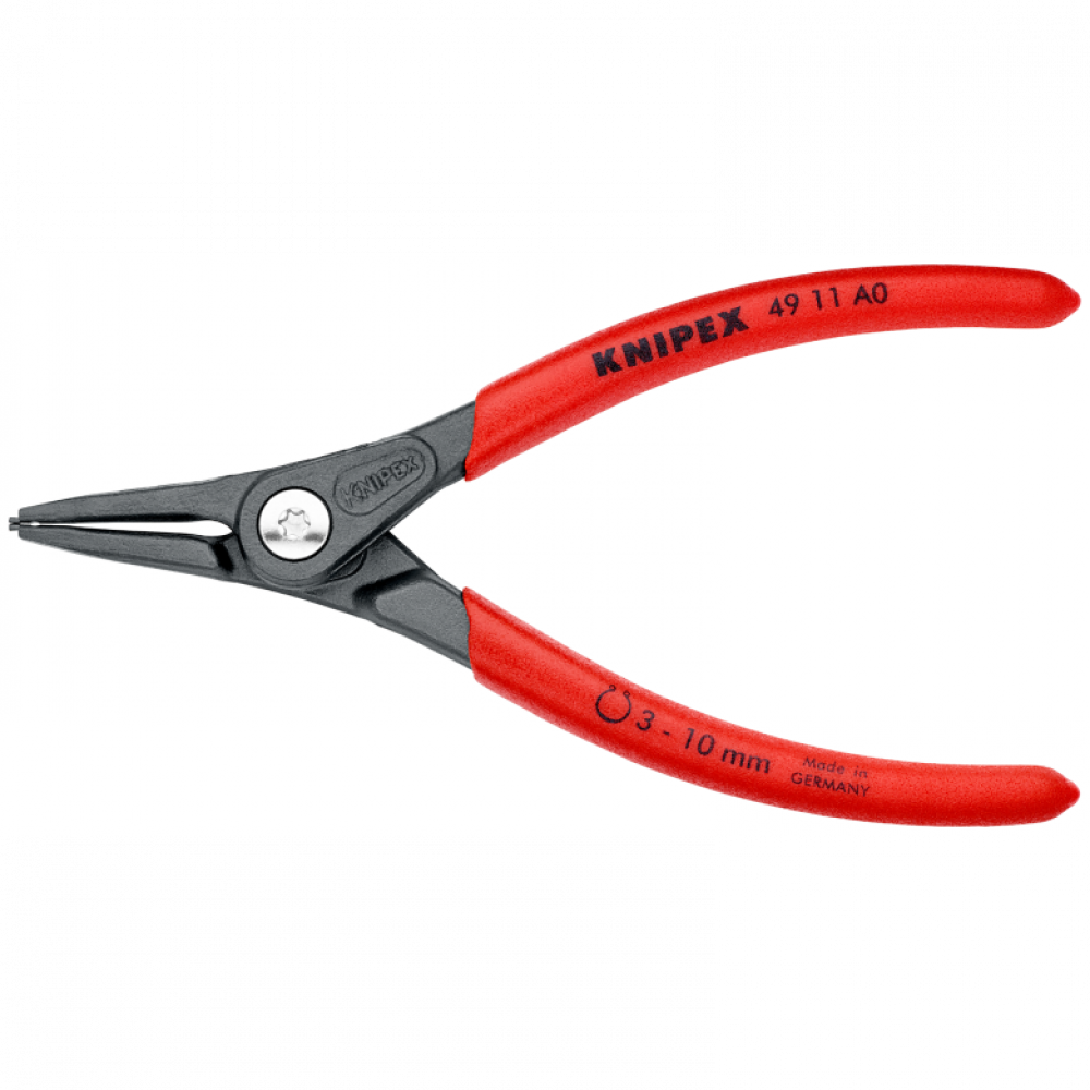 Щипцы Knipex для стопорных колец, Ø 3 - 10 мм (44 11 J0 SB)