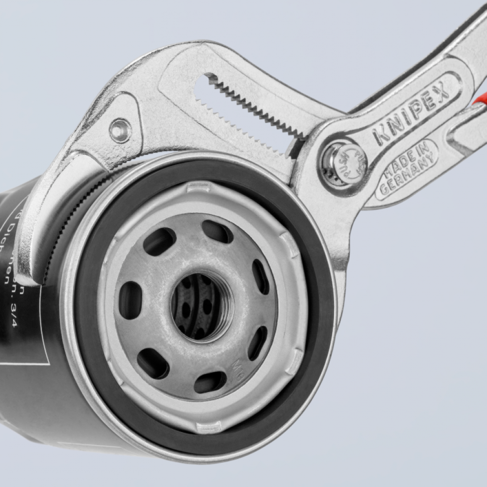 Клещи трубные Knipex захватные хромированные, 250 мм (81 03 250)