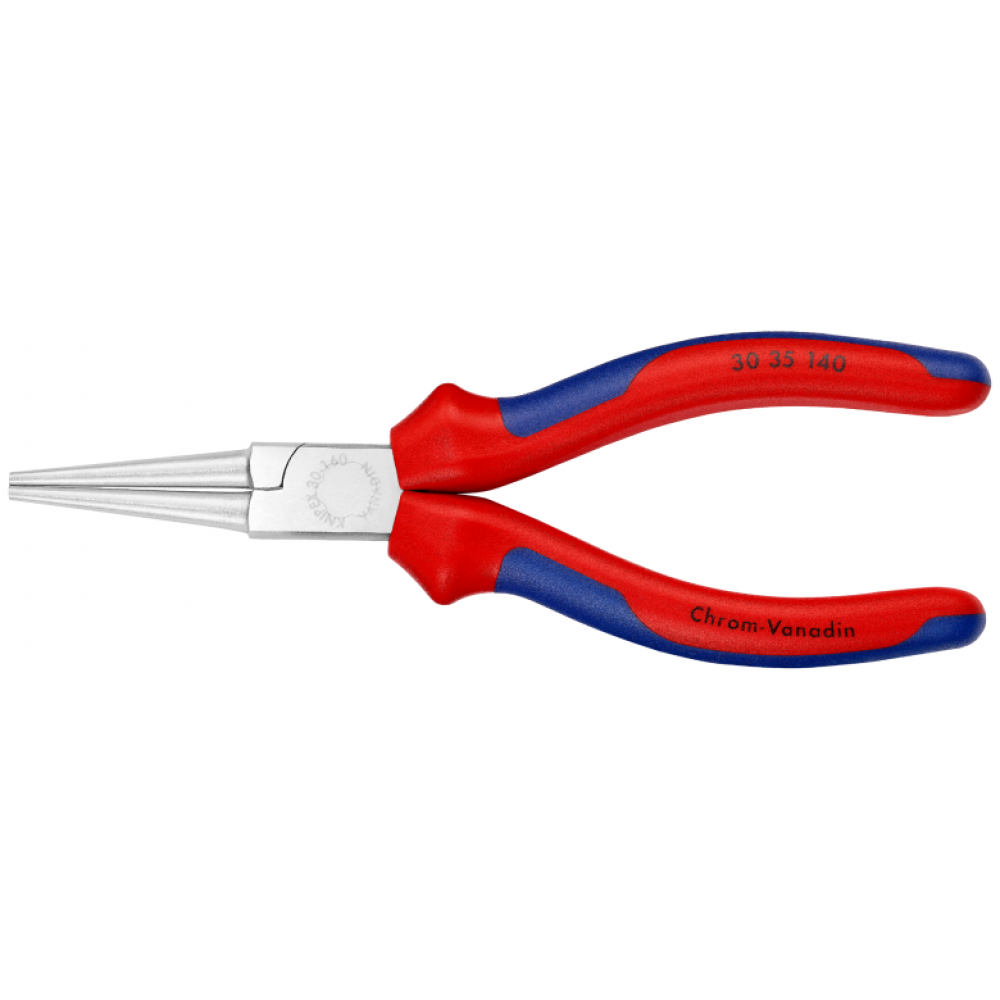 Длинногубцы Knipex хромированные, 140 мм (30 35 140)