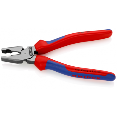 Плоскогубцы Knipex комбинированные (фосфатированные), 180 мм (02 02 180)