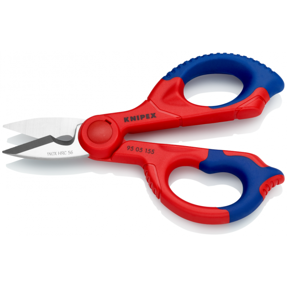 Ножницы электрика Knipex, 155 мм (95 05 155 SB)