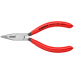 Плоские круглогубцы Knipex с режущими кромками (фосфатированные), 125 мм (25 01 125)