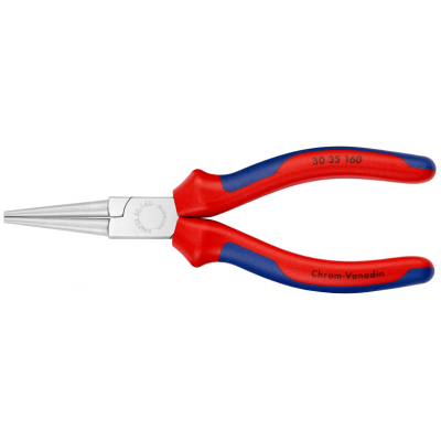 Длинногубцы Knipex хромированные, 160 мм (30 35 160)