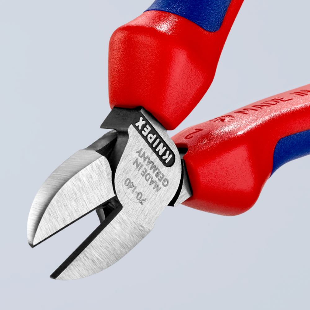 Кусачки боковые Knipex (фосфатированные), 140 мм (70 02 140)