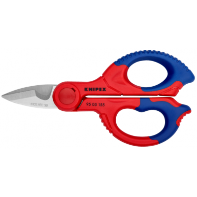 Ножницы электрика Knipex, 155 мм (95 05 155 SB)