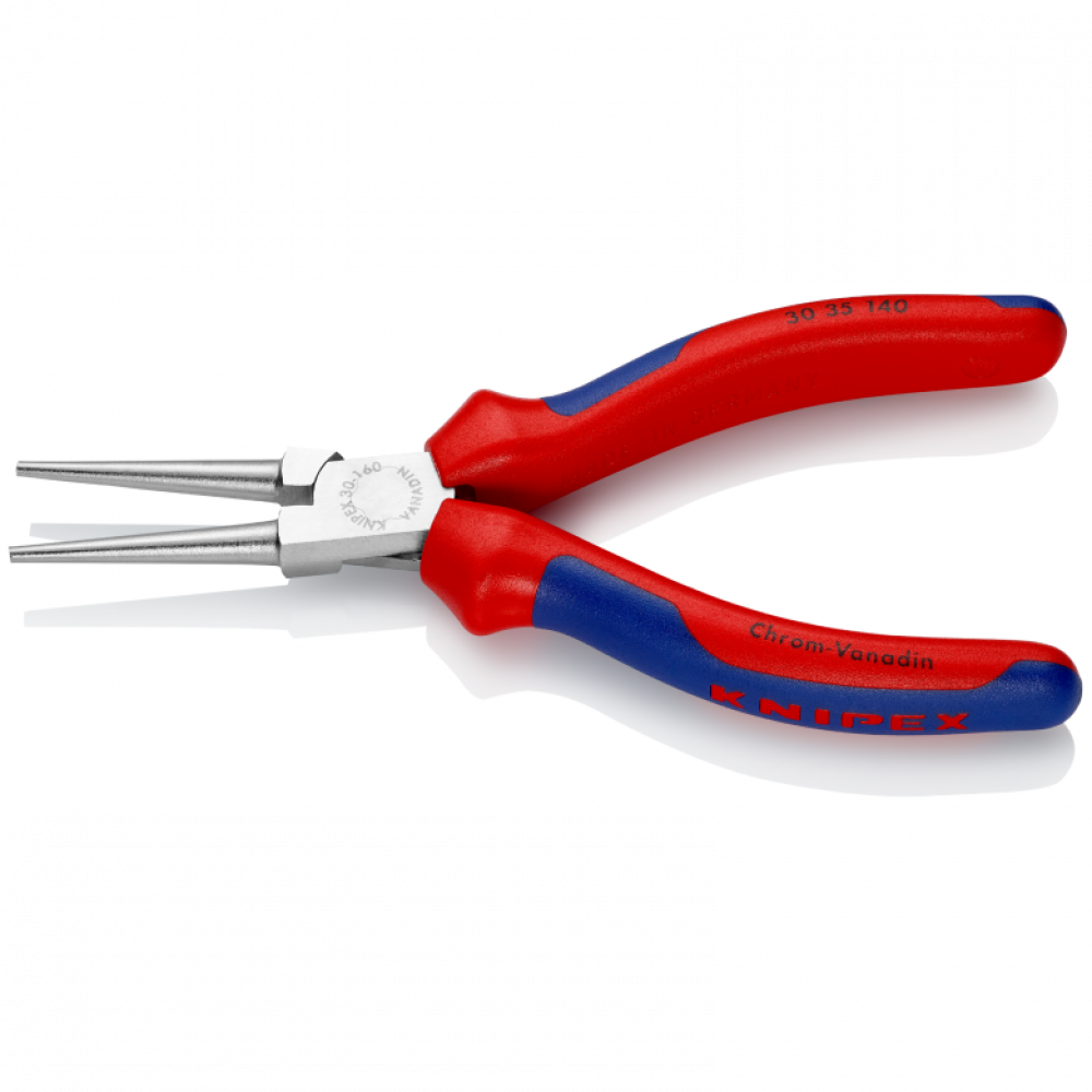 Длинногубцы Knipex хромированные, 140 мм (30 35 140)